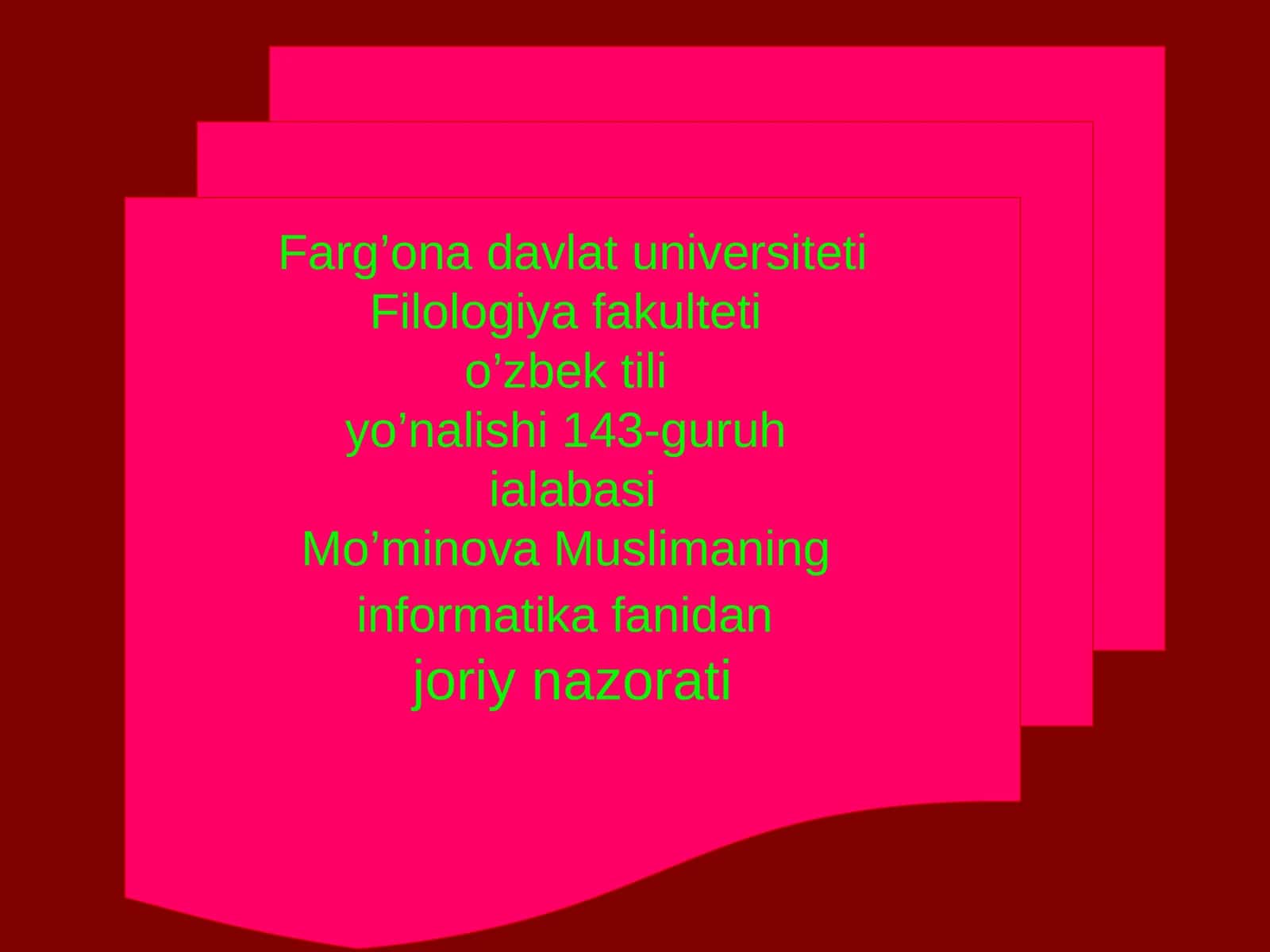 MS PowerPoint dasturi 1
