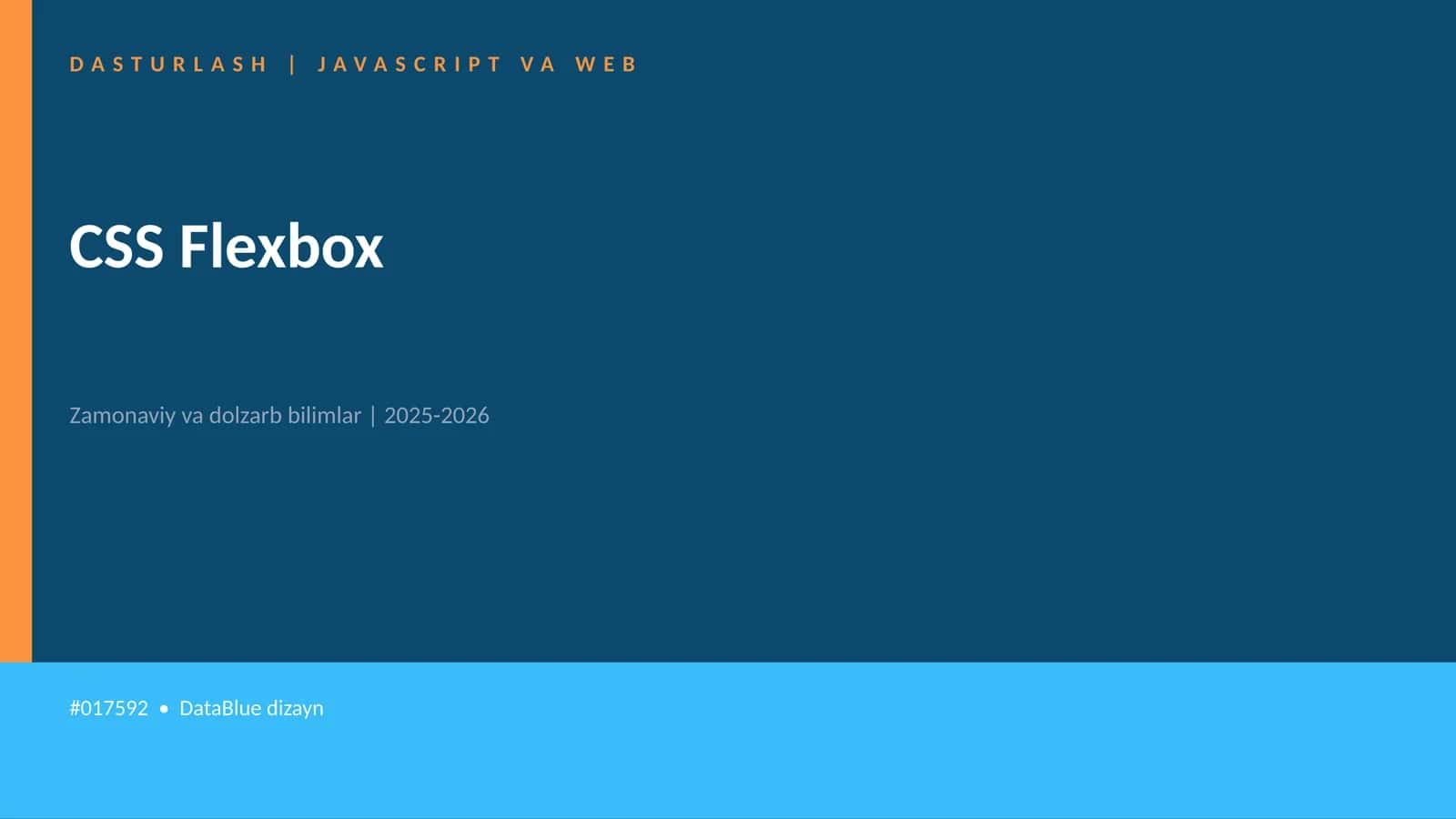 CSS Flexbox 1