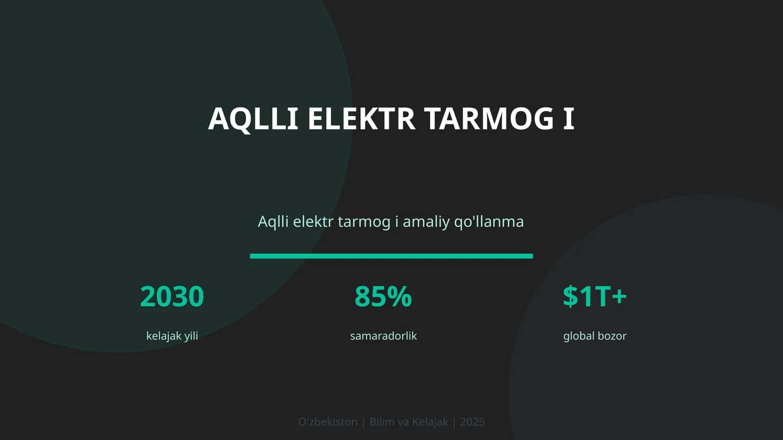 Aqlli elektr tarmog i 1