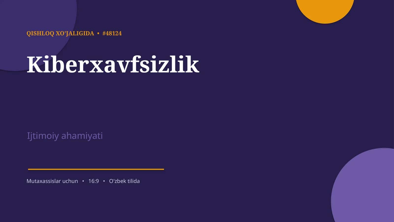 Kiberxavfsizlik 1