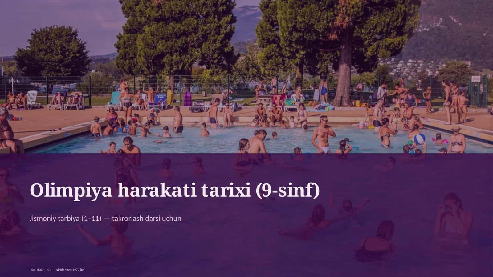 Olimpiya harakati tarixi (9-sinf) 1