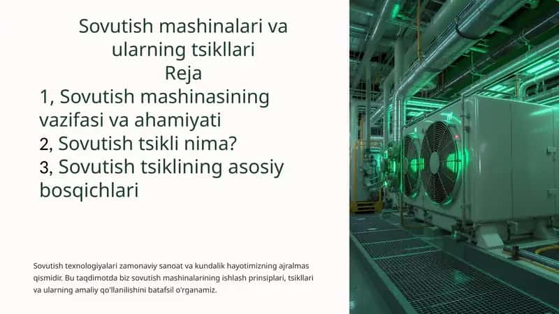 Sovutish mashinalari 1