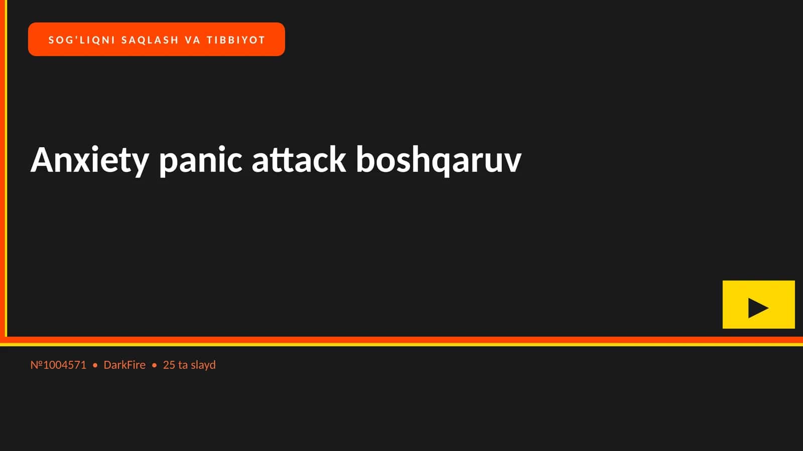 Anxiety panic attack boshqaruv 1