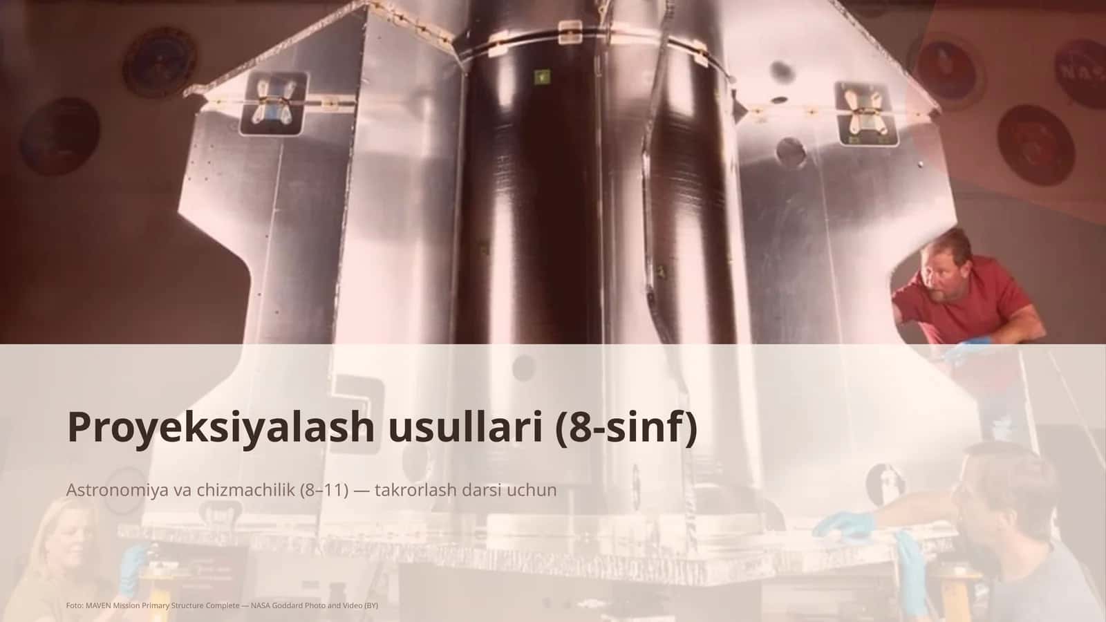 Proyeksiyalash usullari (8-sinf) 1
