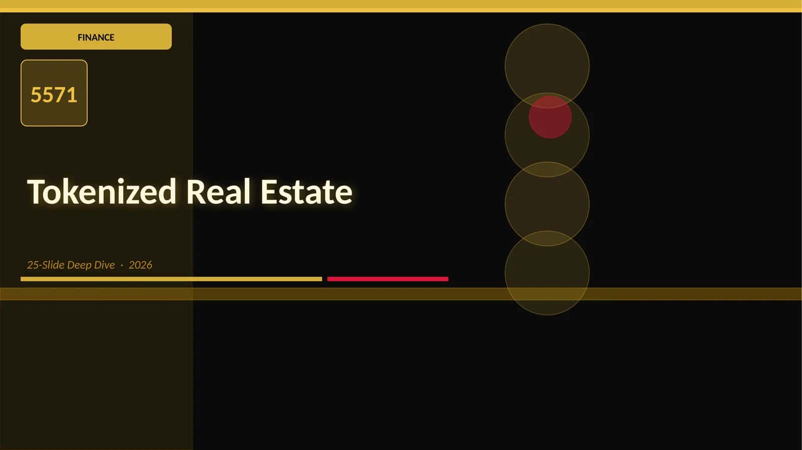 Tokenized Real Estate 1