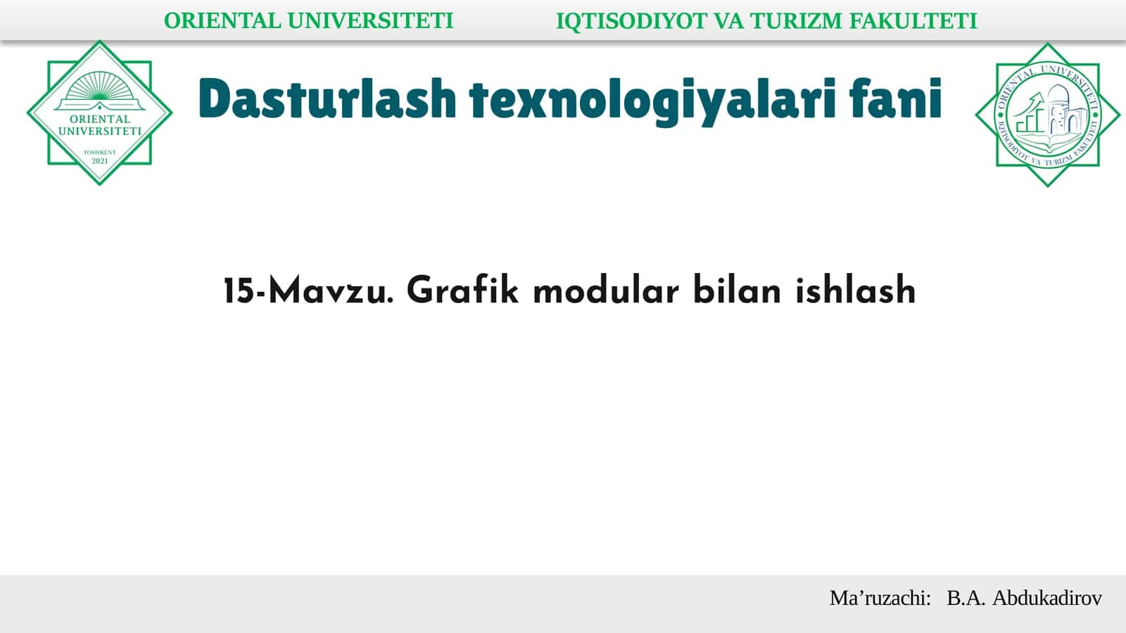 Turtle kutubxonasi 1