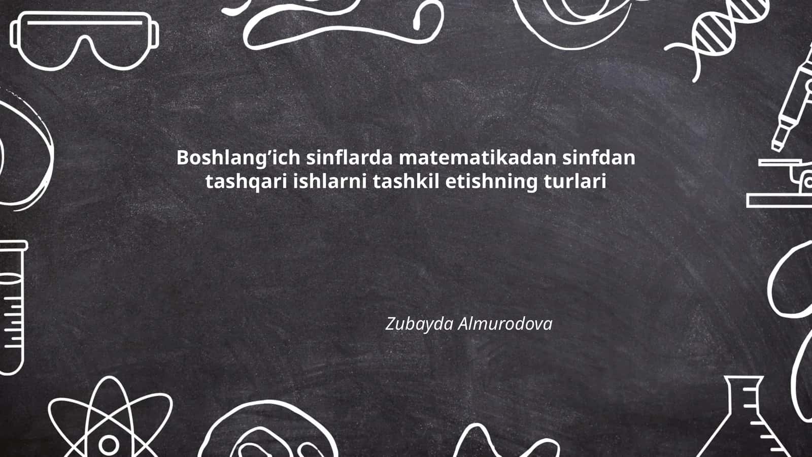 Matematik viktorinalar 1