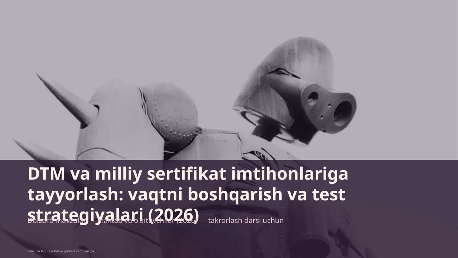 Dolzarb mavzular — maktab va o'qituvchilar (2026) — takrorlash darsi uchun 1