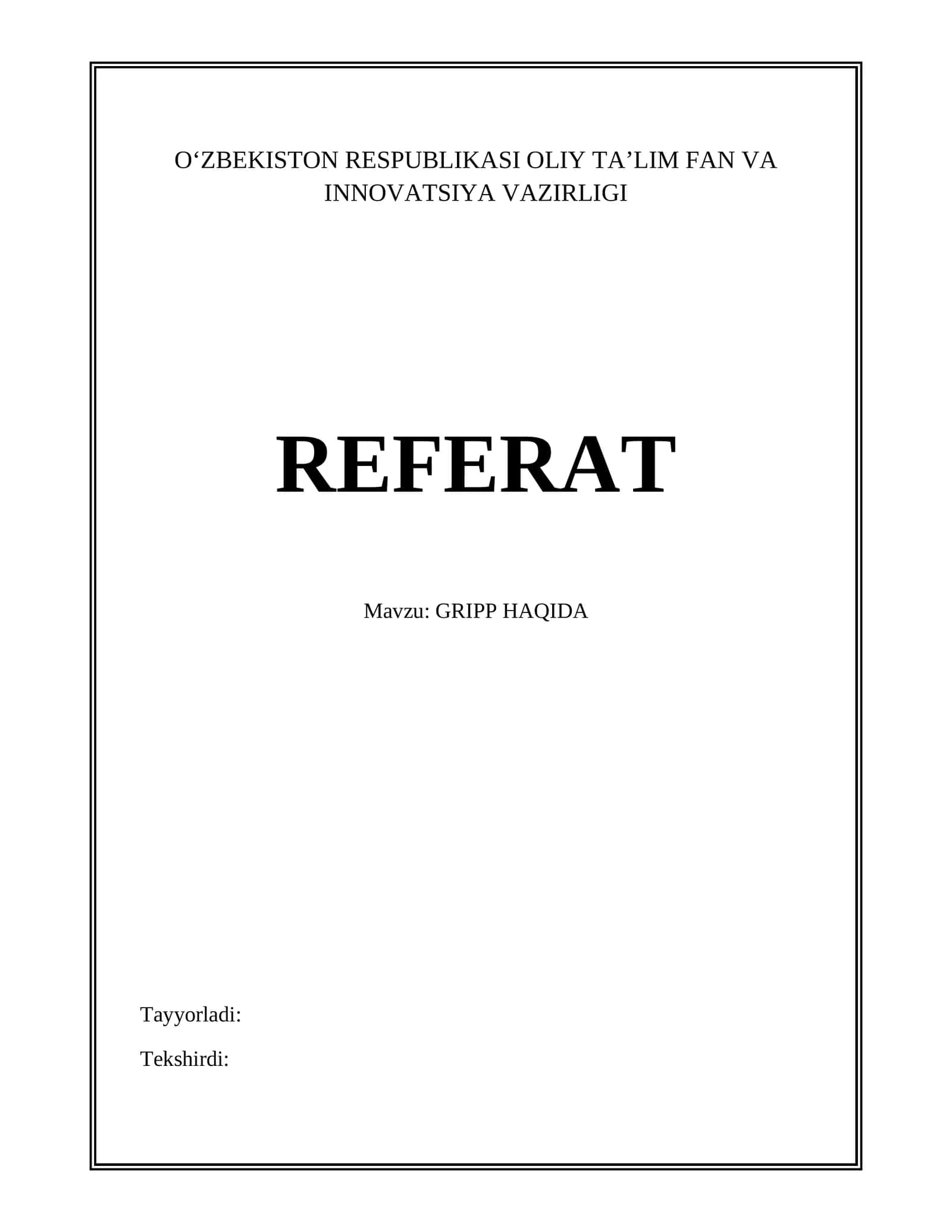 GRIPP HAQIDA 1