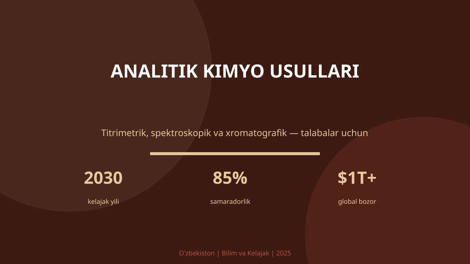 ANALITIK KIMYO USULLARI 1