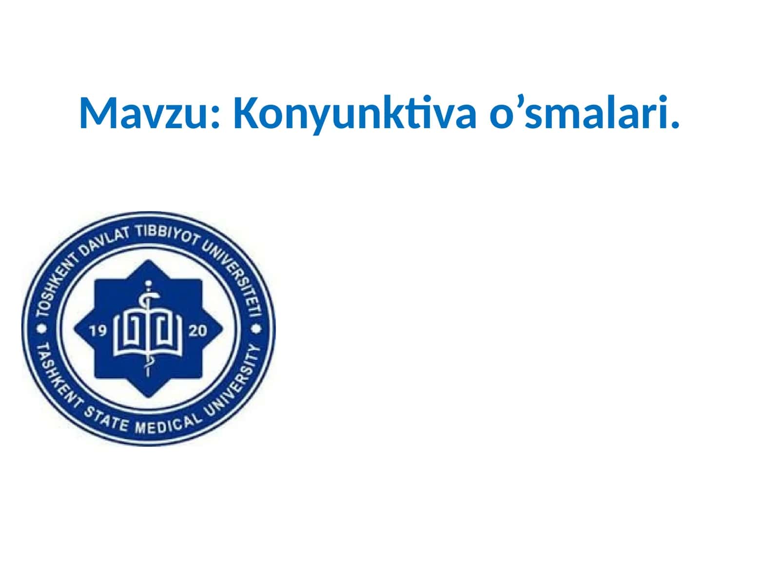 konyuktiva o'smalari 1