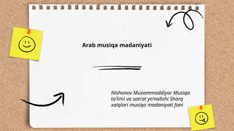 Arab musiqa madaniyati 1