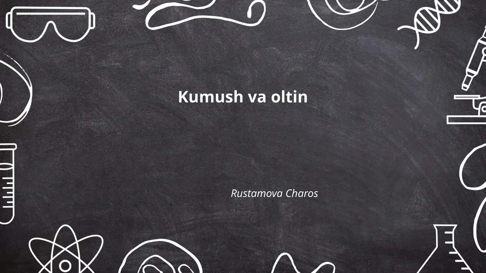 Kumush va Oltin 1