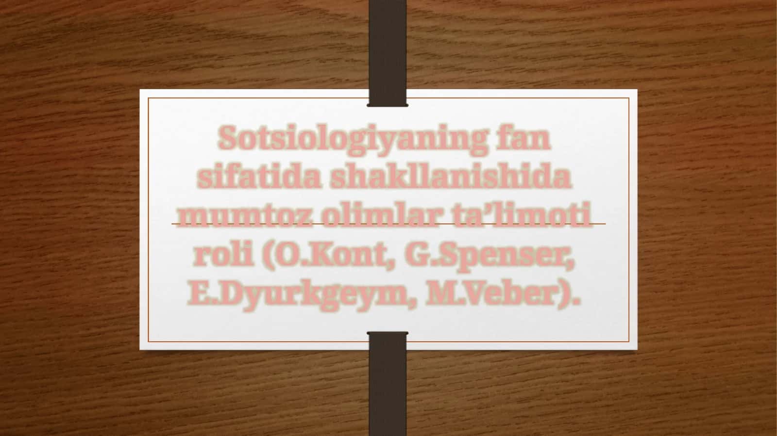 Sotsiologiya 1