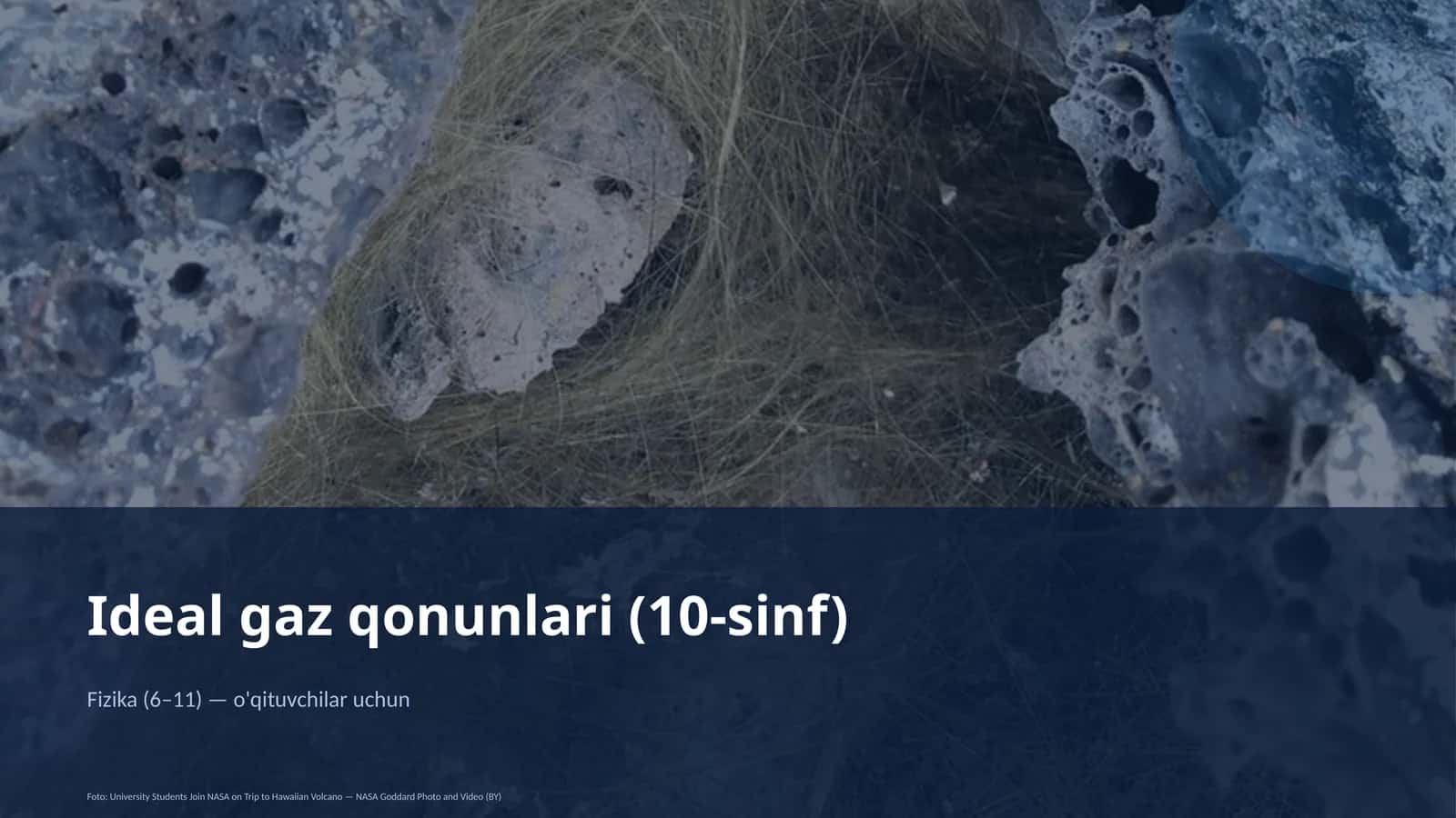 Ideal gaz qonunlari (10-sinf) 1