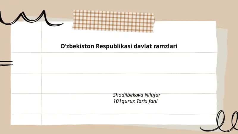 Oʻzbekiston Respublikasi davlat ramzlari 1