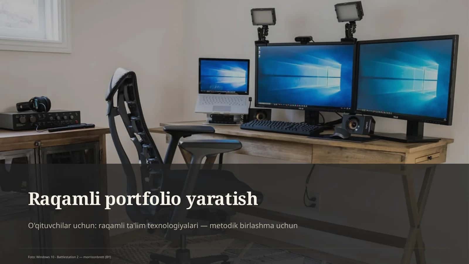 Raqamli portfolio yaratish 1