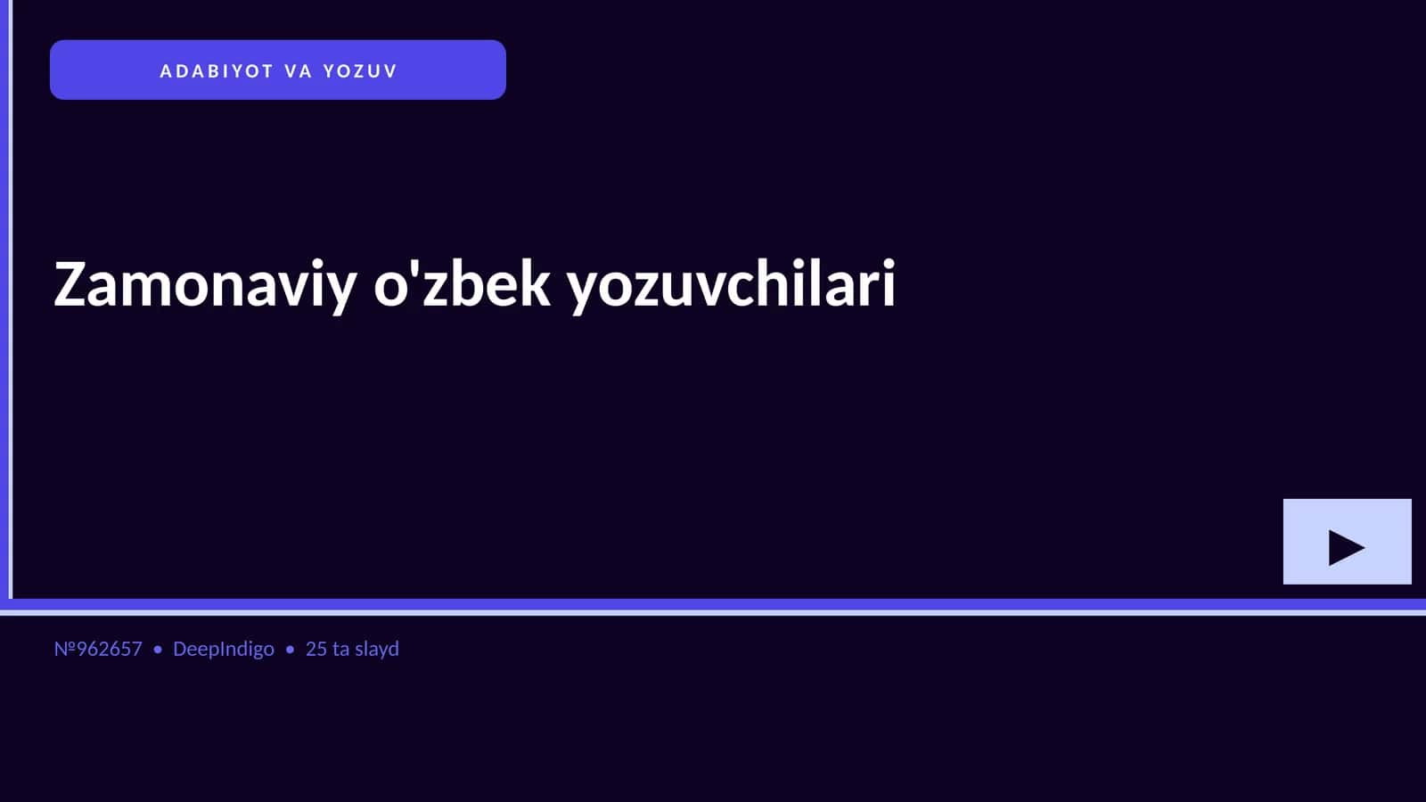 Zamonaviy o'zbek yozuvchilari 1