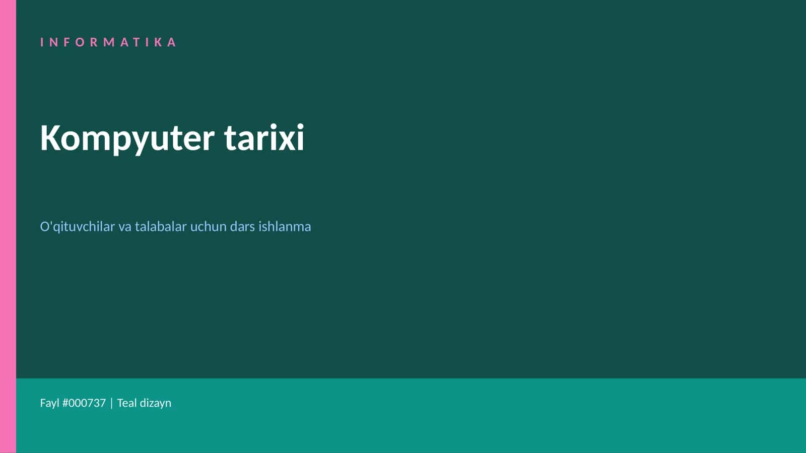 Informatika 1