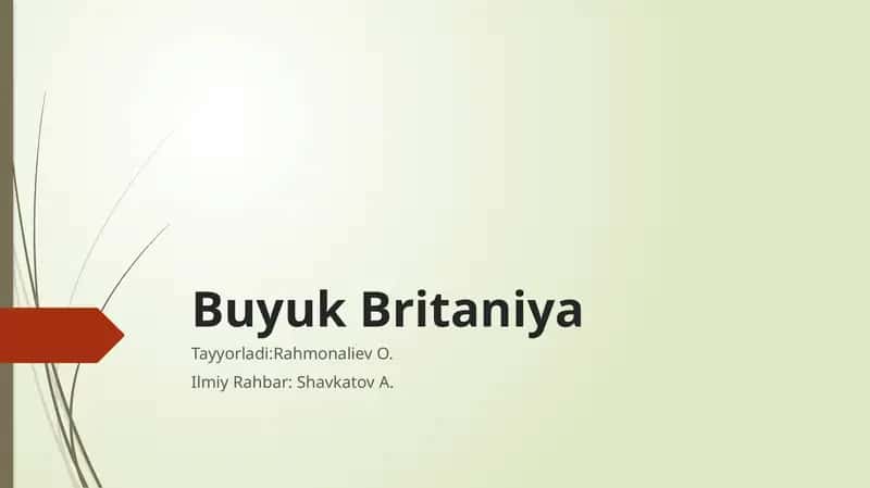 Birlashgan Qirollik 1