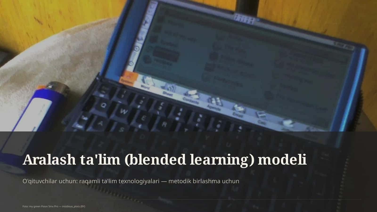 Aralash ta'lim (blended learning) modeli 1