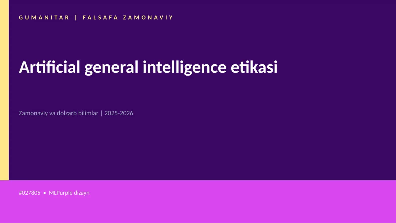 Artificial general intelligence etikasi 1