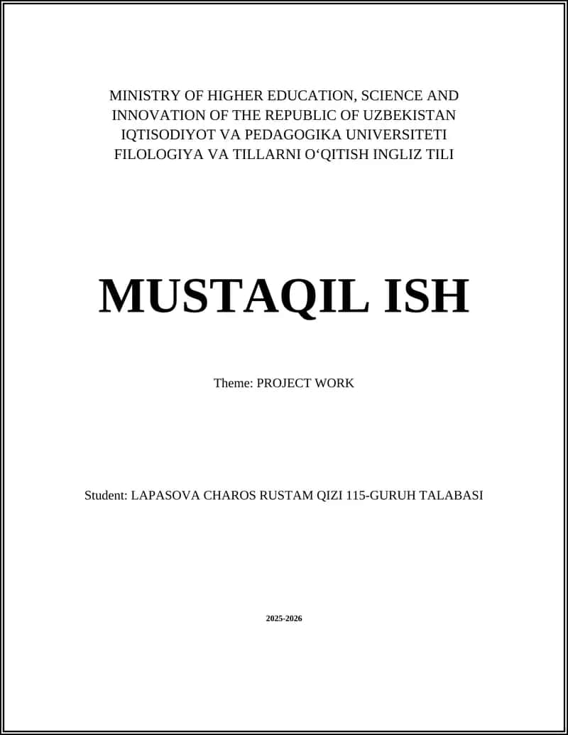 Project proposal development 1
