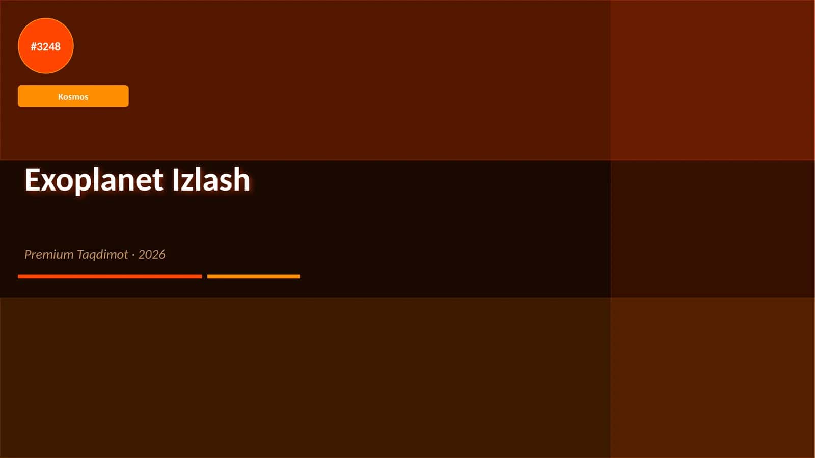 Exoplanet Izlash 1