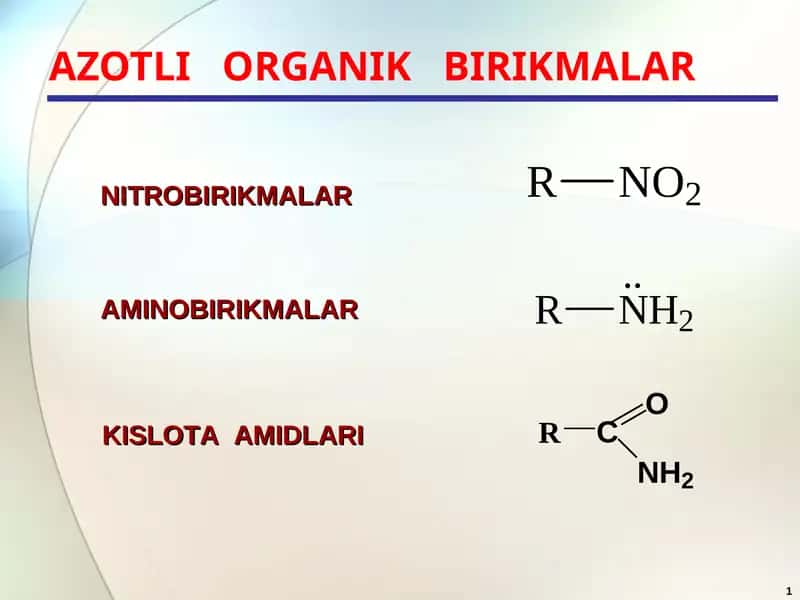 Nitrobirikmalar 1