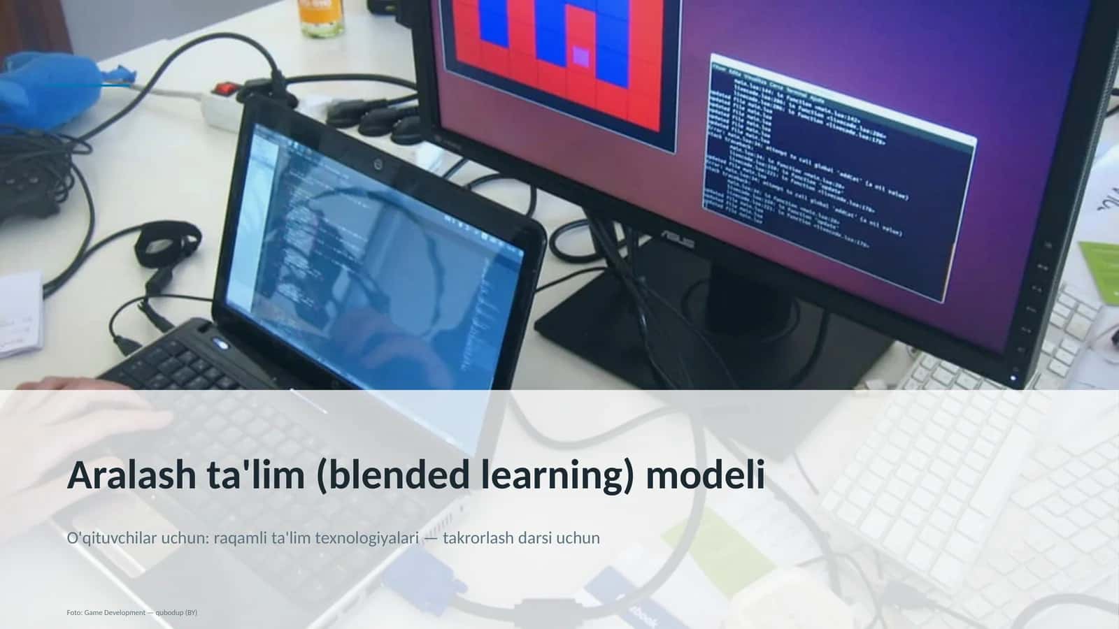Aralash ta'lim (blended learning) modeli 1