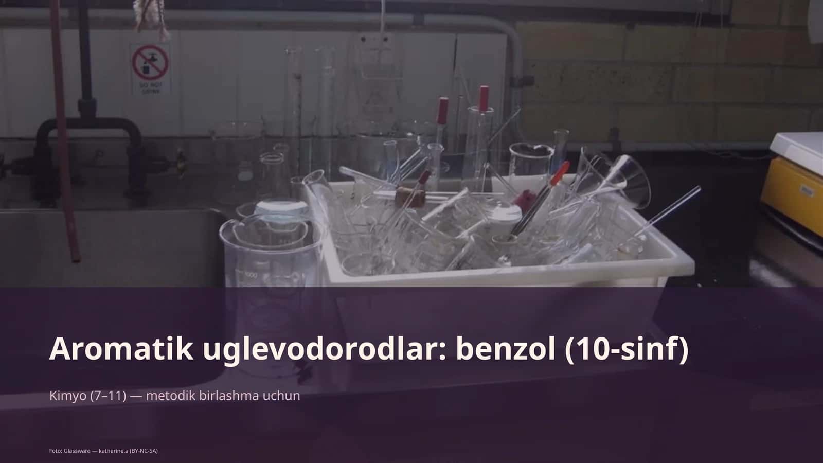 Aromatik uglevodorodlar: benzol (10-sinf) 1
