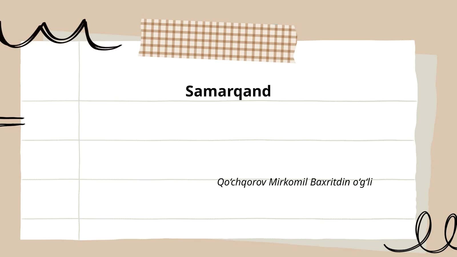 Samarqand 1