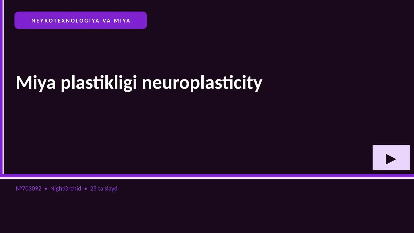Miya plastikligi neuroplasticity 1