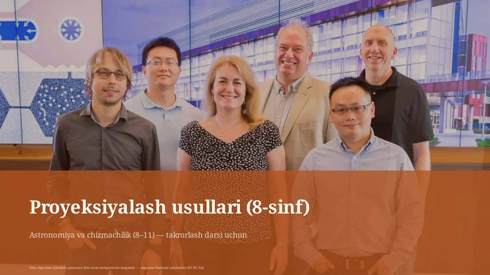 Proyeksiyalash usullari (8-sinf) 1