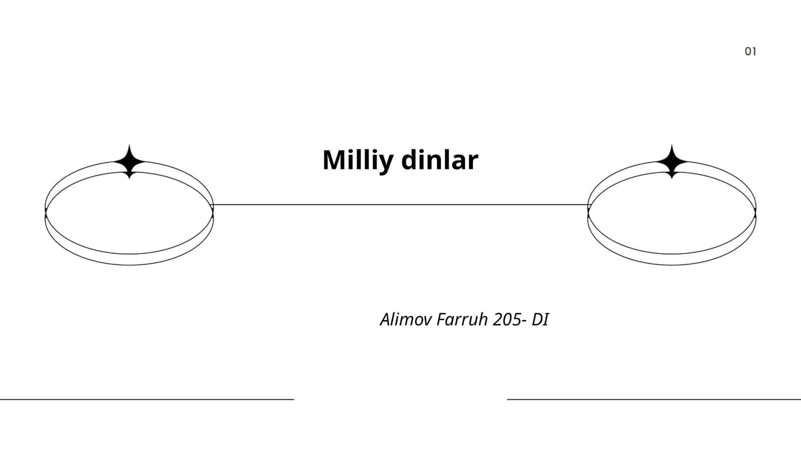 Milliy dinlar 1