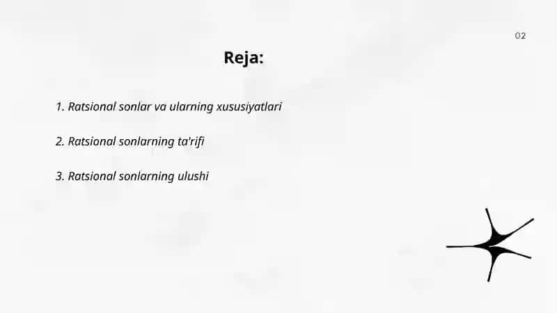 Ratsional sonlarning ajralishi va "irratsional sonlar" tushunchasi 2