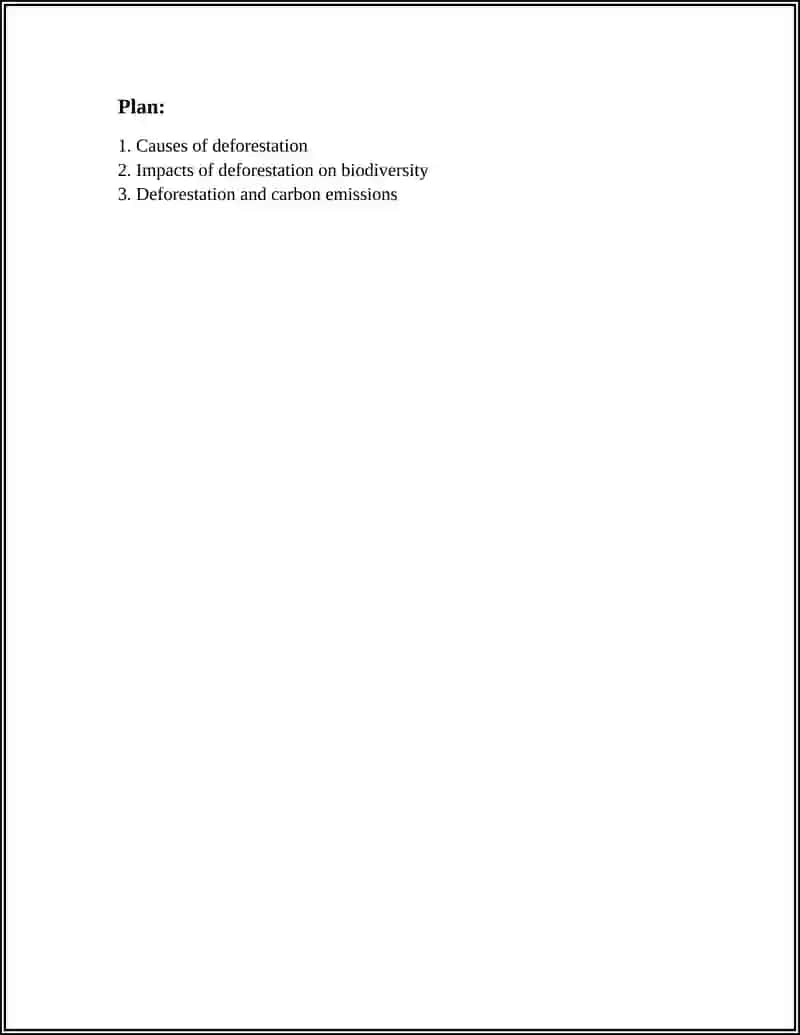 DEFORESTATION study 2