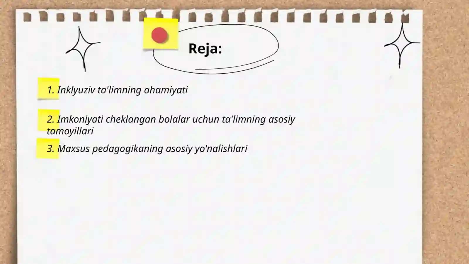 Imkoniyati cheklangan bolalar inklyuziv taʼlim orqali oʻqitish tarbiyalashni tashkil etish 2