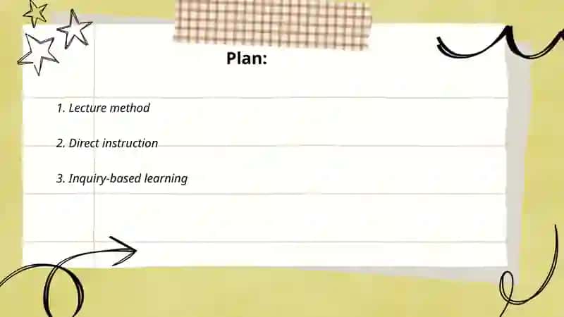 Lecture method 2