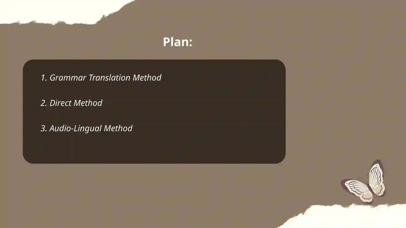 Traditional ways and innovative ways of teaching English 2