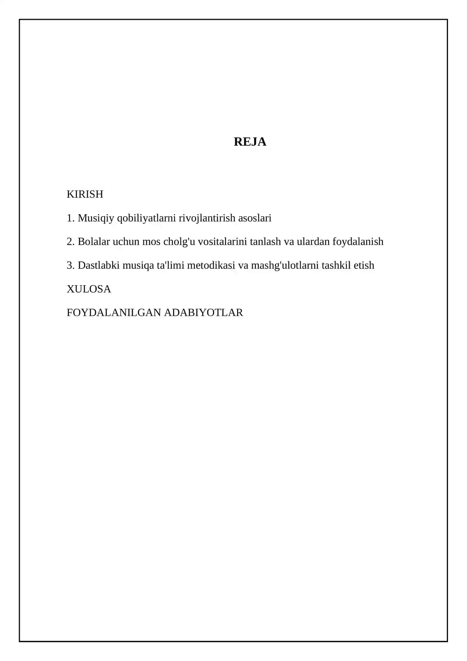Bolalarni musiqiy cholg‘ularda ijroga o‘rgatish 2