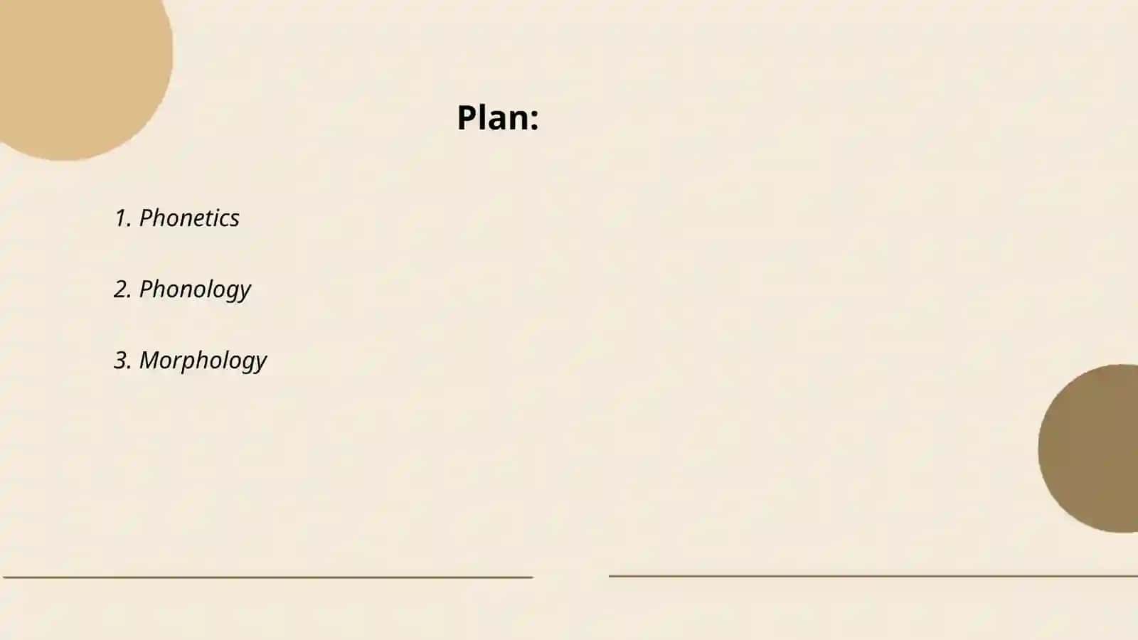 Phonetics 2