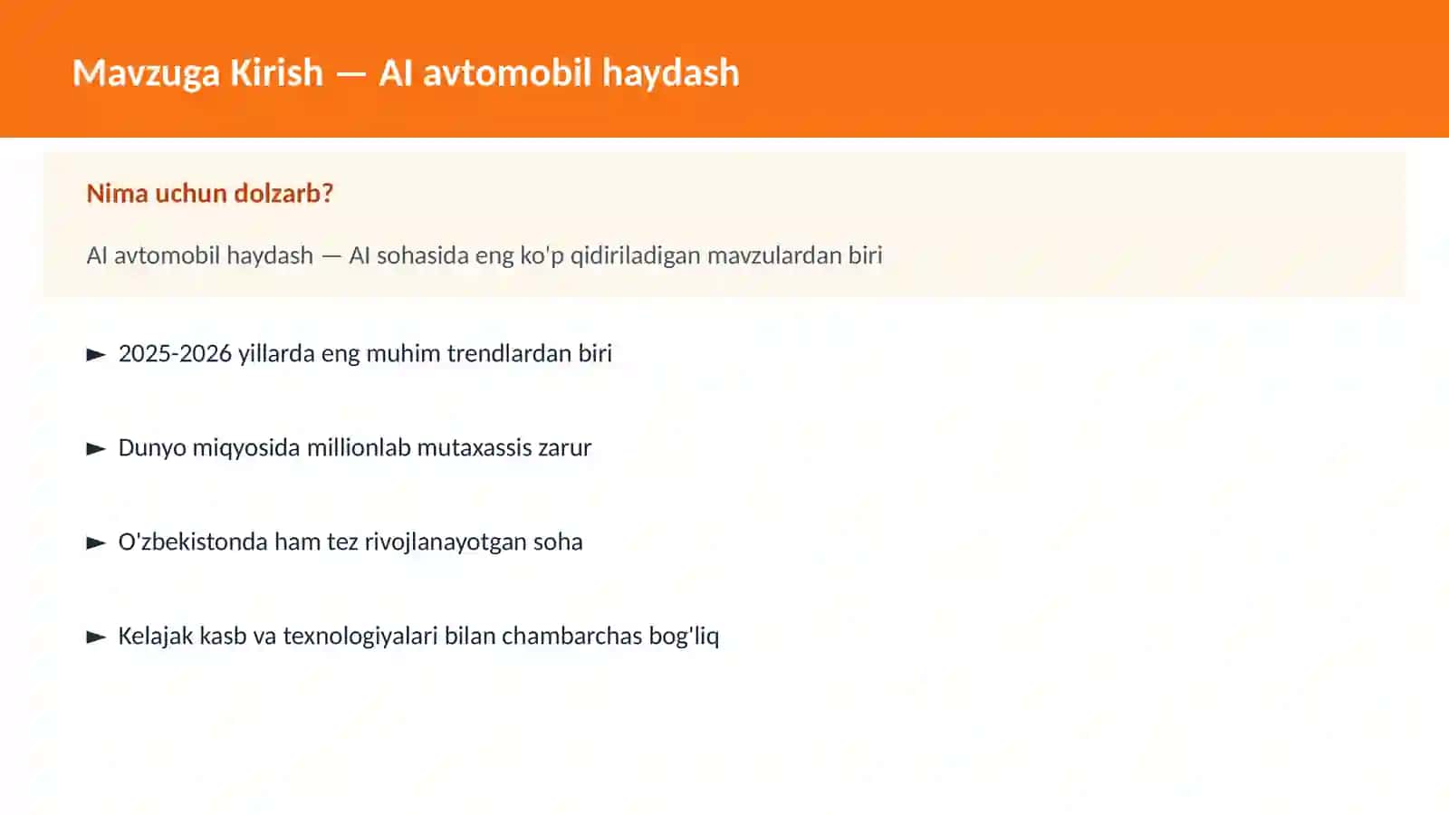 AI AMALIY SOHALARDA 2