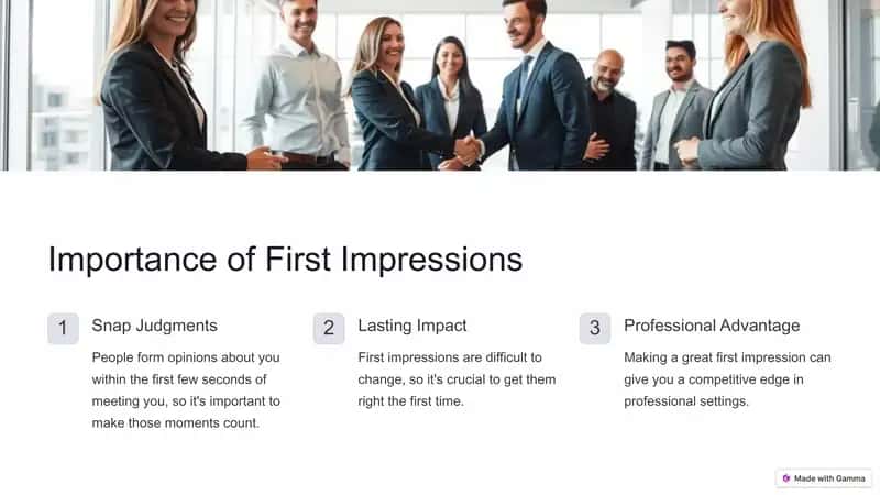 How to Create a Lasting Impression 2