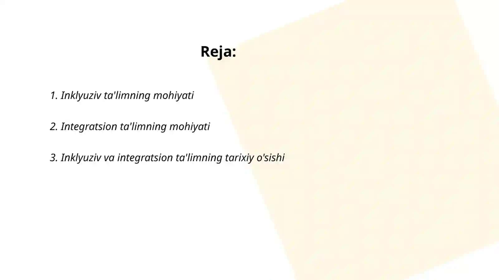 Inklyuziv va Integratsion ta'limning qiyosiy tahlili 2