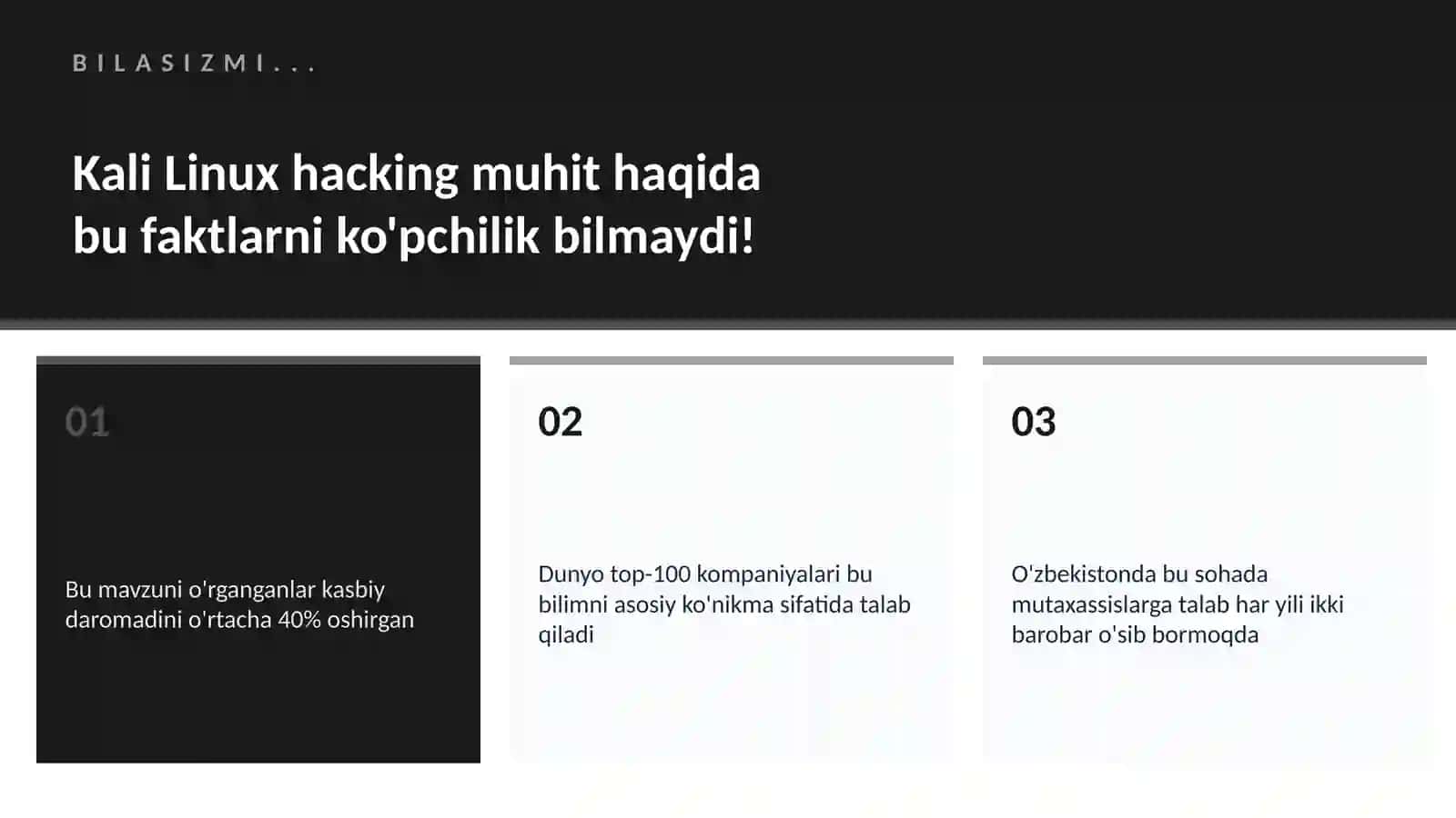 Kali Linux hacking muhit 2