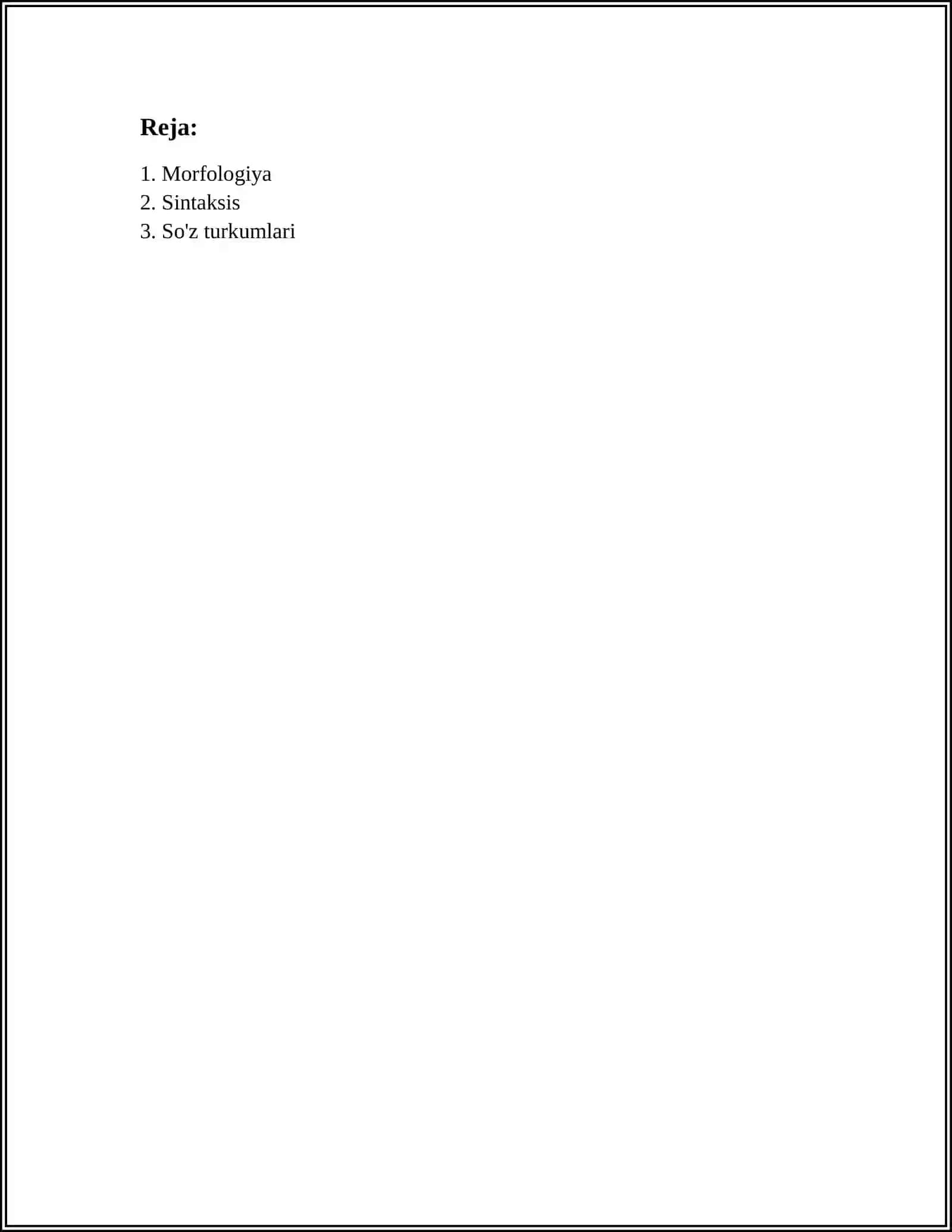 GRAMMATIKA VA GRAMMATIK MA'LUMOTLAR 2