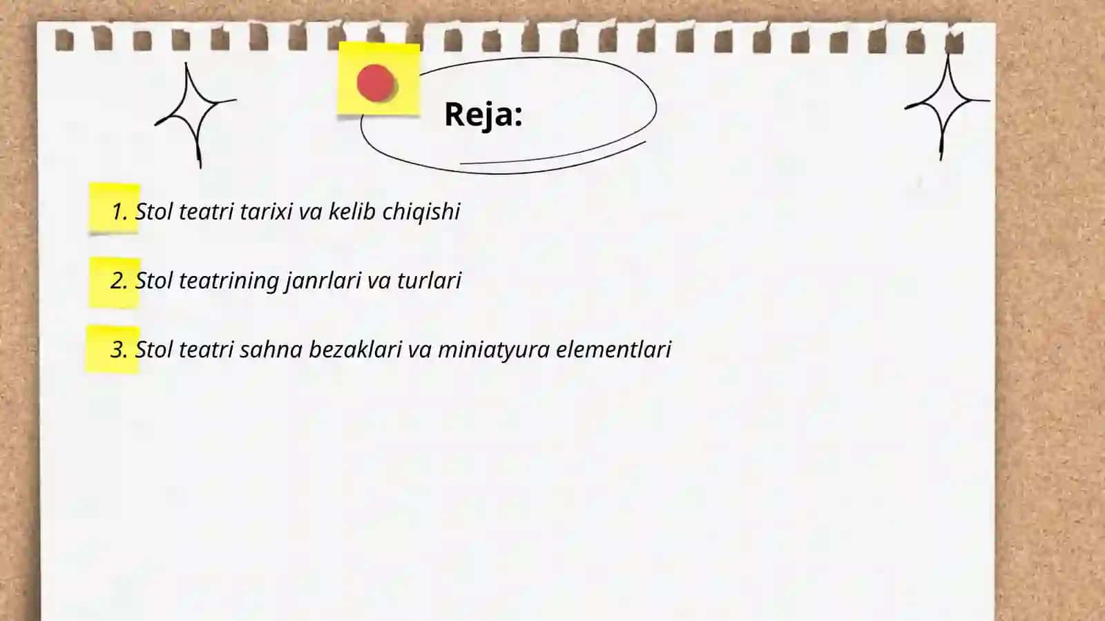 Stol teatri 2
