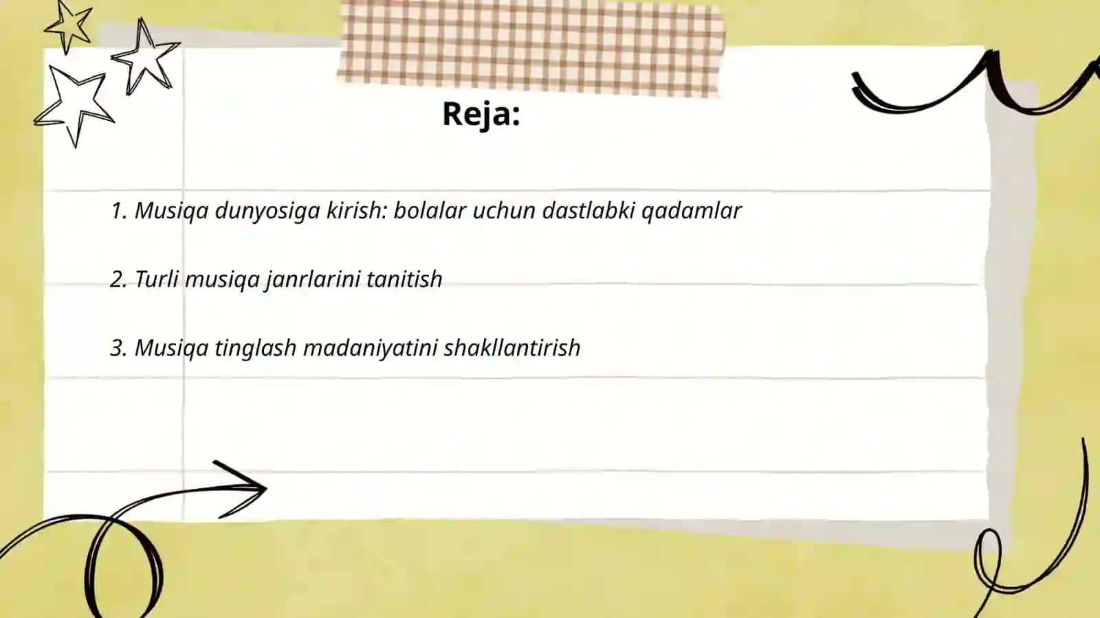 Bolalarni musiqa tinglashga oʻrgatish 2