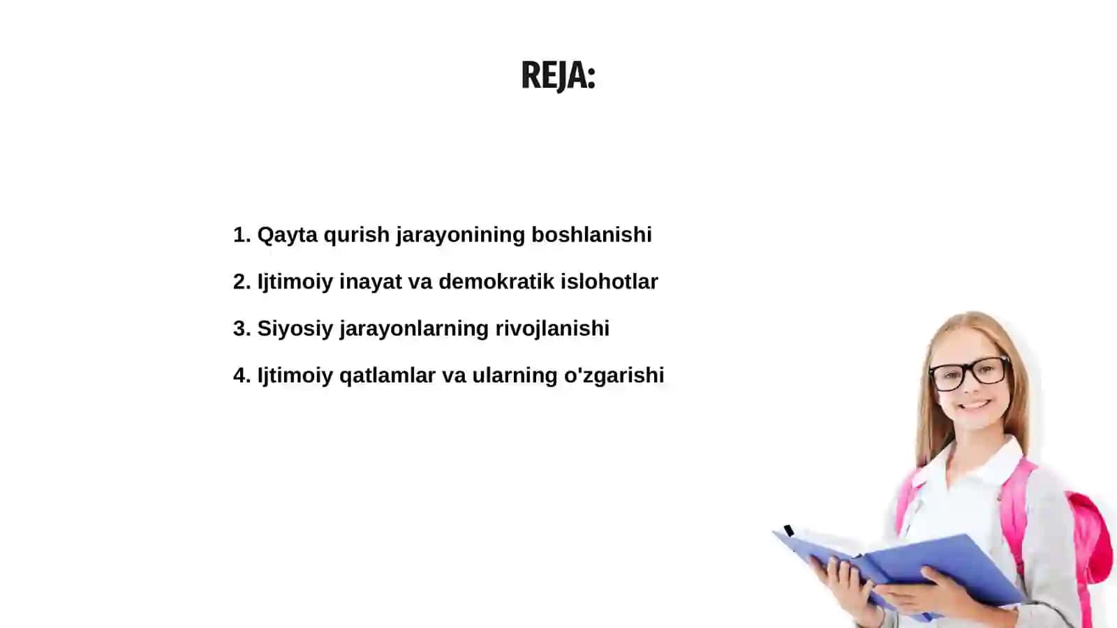 Qayta qurish yillarida O’zbekistondagi ijtimoiy-siyosiy vaziyat 2